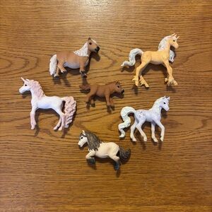 Schleich Assorted Horse and Unicorn Toy Set